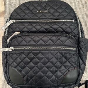 MZ Wallace Crosby Quilted
Backpack in Black, MEASUREMENTS
11.61 Lx5.51 Wx13.98 H